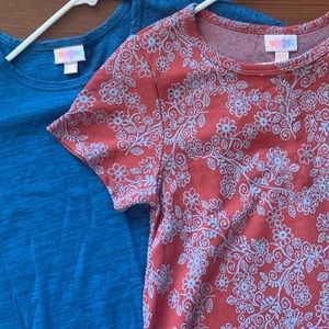 LuLaRoe | Set of 2 Carly Dresses size XXS